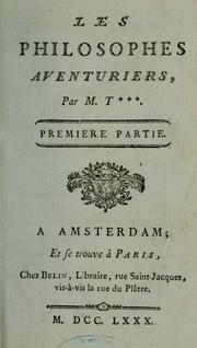 Cover of: Les Philosophes aventuriers