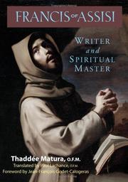 Cover of: Francis of Assisi: writer and spiritual master