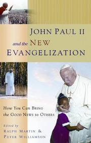 Cover of: John Paul II And the New Evangelization by 