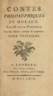 Cover of: Contes philisophiques et moraux