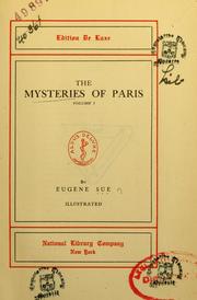 Cover of: The mysteries of Paris