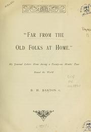 Cover of: Far from the old folks at home | B. H. Barton