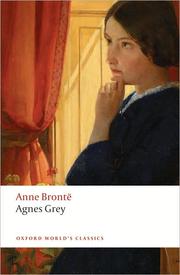 Cover of: Agnes Grey by edited by Robert Inglesfield and Hilda Marsden ; with an introduction and additional notes by Sally Shuttleworth