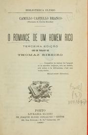 Cover of: O romance de um homem rico by Camilo Castelo Branco