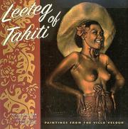 Cover of: Leeteg of Tahiti: Paintings from the Villa Velour