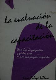 Cover of: La Evaluación de la Capacitación by 
