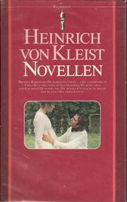 Cover of: Novellen