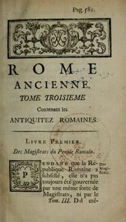 L'ancienne Rome by François Jacques Deseine