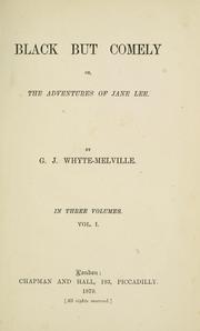Cover of: Black but comely by G. J. Whyte-Melville