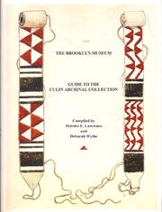 Cover of: Guide to the Culin Archival Collection