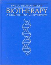 Cover of: Biotherapy | Paula Trahan Rieger