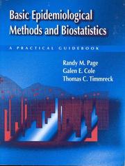 Cover of: Basic epidemiological methods and biostatistics: a practical guidebook