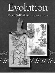 Cover of: Evolution by Monroe W. Strickberger