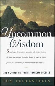 Cover of: Uncommon Wisdom: Achieve a Joyful Life and Your Financial Dreams