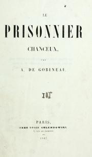 Cover of: Le prisonnier chanceux