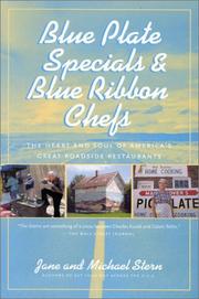 Cover of: Blue plate specials & blue ribbon chefs: the heart and soul of America's great roadside restaurants
