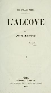 Cover of: L'alcove