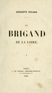 Cover of: Le brigand de la Loire