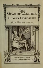 Cover of: The Vicar of Wakefield by Oliver Goldsmith