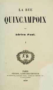 La rue Quincampoix by Adrien Paul