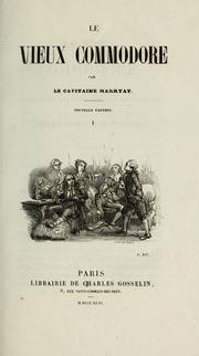 Cover of: Le vieux commodore by Frederick Marryat