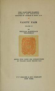 Cover of: Vanity Fair by William Makepeace Thackeray, William Makepeace Thackeray