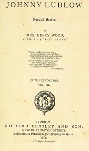 Cover of: Johnny Ludlow