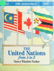 The United Nations from A to Z by Nancy Winslow Parker
