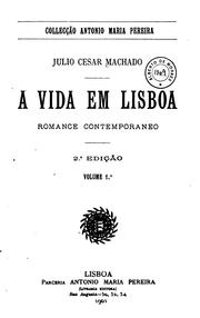 Cover of: A vida em Lisboa: romance contemporaneo