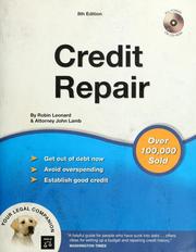 Cover of: Credit Repair (book with CD-Rom) by Robin Leonard, John Lamb