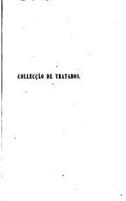 Cover of: Collecção dos tratados