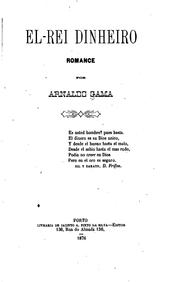 Cover of: El-Rei Dinheiro: romance