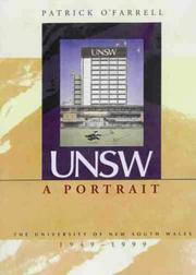Cover of: UNSW, a Portrait | Patrick O