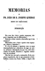 Cover of: Memorias by João de São Jose Queiros