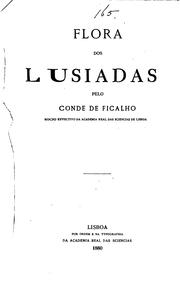Cover of: Flora dos Lusiadas