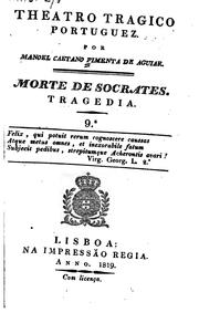 Cover of: Morte de Socrates: tragedia