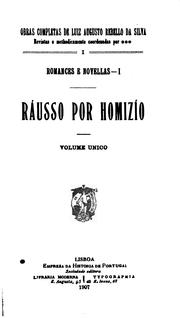 Cover of: Ráusso por homizío