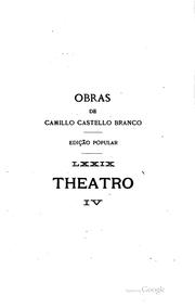 Cover of: Theatro