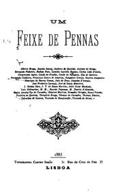 Cover of: Um Feixe de pennas