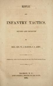 Cover of: Rifle and infantry tactics
