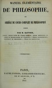 Cover of: Philosophie
