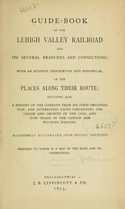 Cover of: Guide-book of the Lehigh Valley Railroad and its several branches and connections by Lyman Coleman