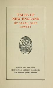 Cover of: Tales of New England