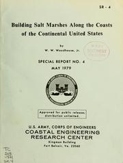 Cover of: Building salt marshes along the coasts of the continental United States