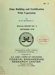 Cover of: Dune building and stabilization with vegetation