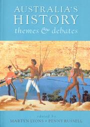 Cover of: Australia's History: Themes And Debates
