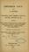 Cover of: A northern tour: being a guide to Saratoga, Lake George, Niagara, Canada, Boston, &c., &c., through the states of Pennsylvania, New-Jersey, New-York, Vermont, New-Hampshire, Massachusetts, Rhode-Island, and Connecticut