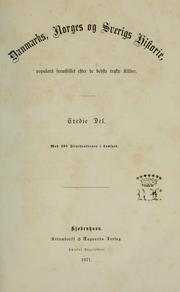 Danmarks, Norges og Sverigs historie by Bache, Niels
