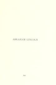 Cover of: Little journeys to the homes of American statesmen: Abraham Lincoln