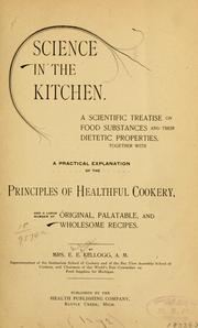 Cover of: Science in the kitchen. by E. E. Kellogg